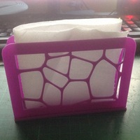 Small Table Napkin / Tissue Holder 3D Printing 71934