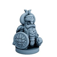Small Dwarfclan Noble (18mm scale) 3D Printing 72186