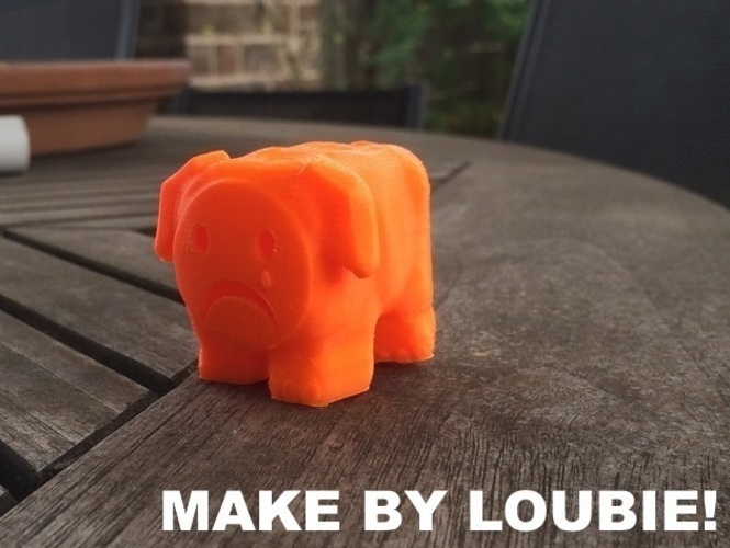 Sad Tofu! IMPORTANT NOTICE! 3D Print 72264