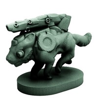 Small UberWulf (18mm scale) 3D Printing 72275