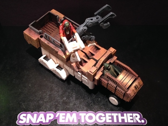Jakku Salvage Crawler (Littlebits Star Wars Vehicle) 3D Print 72343