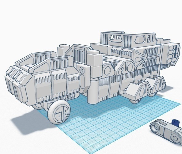 Jakku Salvage Crawler (Littlebits Star Wars Vehicle) 3D Print 72346