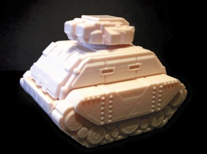 Gilgamesh Pattern Battle Tank (18mm scale) 3D Print 72383