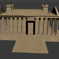 Small SYRIA. The Temple Of Baal 3D Printing 72449