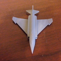 Small F-4 Phantom 3D Printing 72546