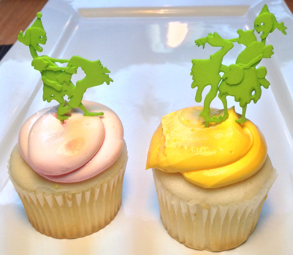 Sharing Zombies CupCake Topper 3D Print 7293 Sharing Zombies CupCake Topper 3D Print 7293