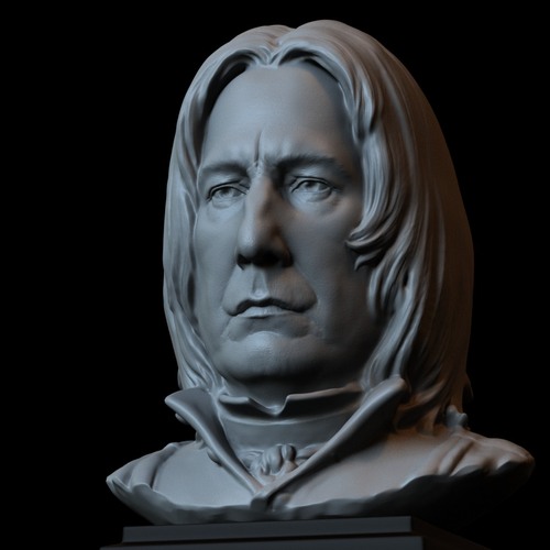 severus snape bust 6inches 3D Print 730 severus snape bust 6inches 3D Print 730