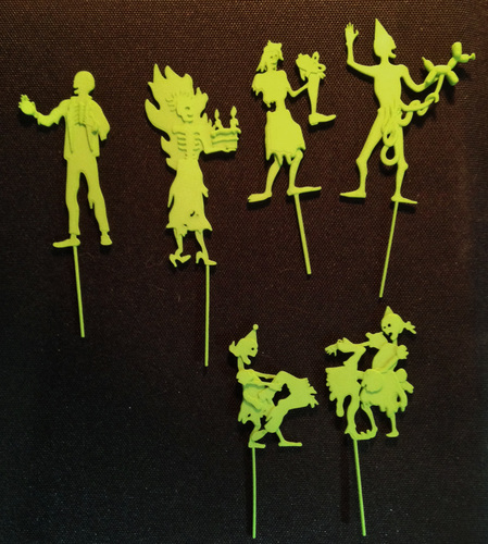 ZOMBIE CAKE TOPPER SET 3D Print 7305 ZOMBIE CAKE TOPPER SET 3D Print 7305