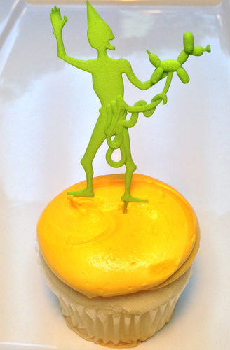 ZOMBIE CAKE TOPPER Bowel Balloon Animal 3D Print 7306 ZOMBIE CAKE TOPPER Bowel Balloon Animal 3D Print 7306
