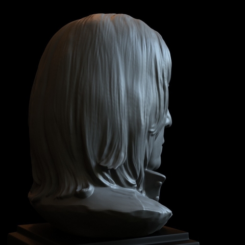 Severus Snape (Alan Rickman) Harry potter bust portrait 153mm 3D Print 733 Severus Snape (Alan Rickman) Harry potter bust portrait 153mm 3D Print 733