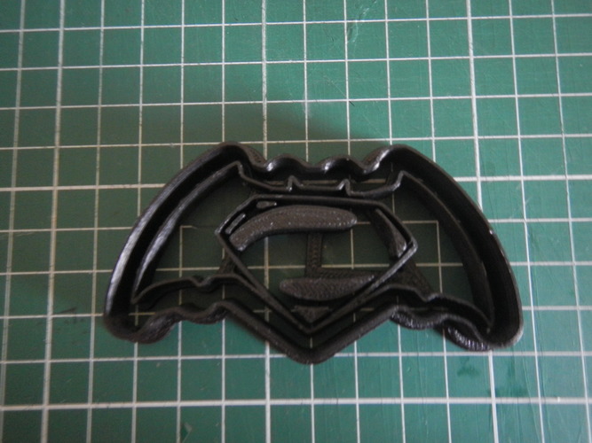 Cookie Cutter BatmanVSSuperman 3D Print 73303