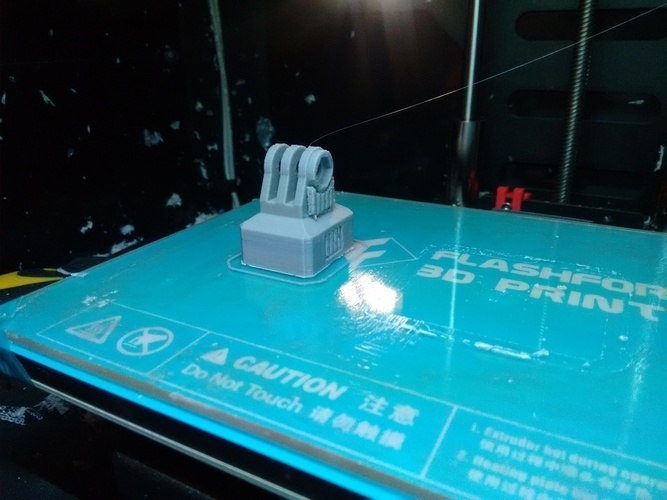 GoPro Tripod Adapter Mount 3D Print 73611 GoPro Tripod Adapter Mount 3D Print 73611