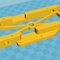 Small TOM Tri-Track -One peice chassis 3D Printing 73746