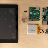 7in Portable Raspberry Pi Multi-Touch Tablet - Thumbnail 3