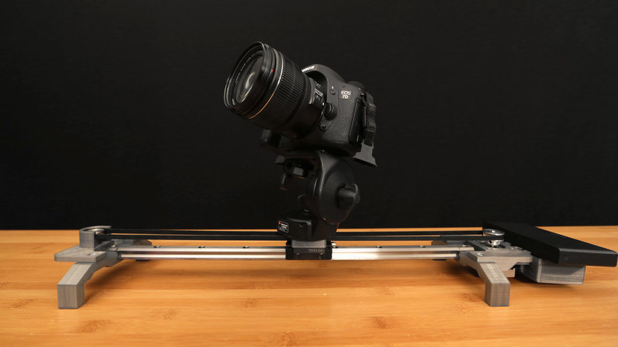 Bluetooth Motorized Camera Slider 3D Print 74122
