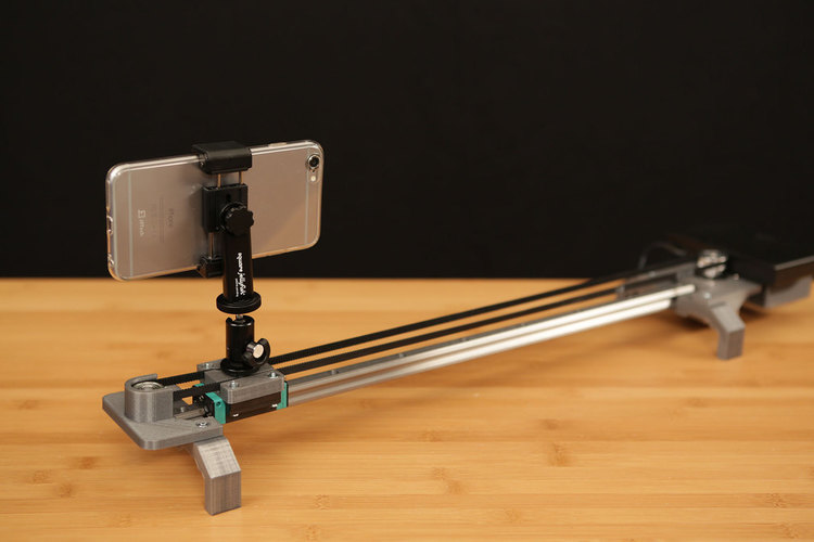 Bluetooth Motorized Camera Slider 3D Print 74126