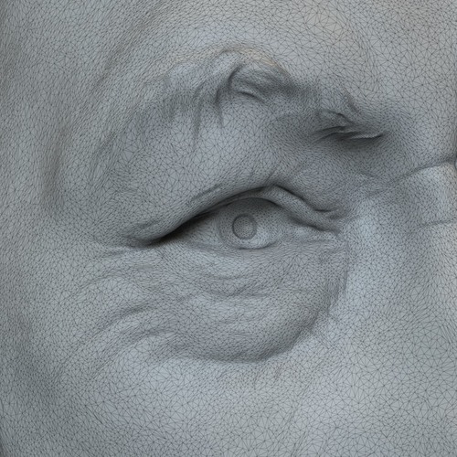 Max Von Sydow - 6inches 3D Print 742 Max Von Sydow - 6inches 3D Print 742