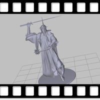 Small Angmar The Witch King 3D Printing 74262
