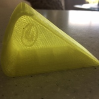 Small Packer Cheese Wedge jello shot cup 3D Printing 74302