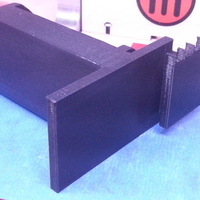 Small Spool holder for Prototype Supply filament. (Replicator, Replica 3D Printing 74409