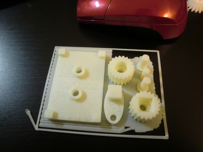 Paper Crimper (by jetty) - Plated 3D Print 74449