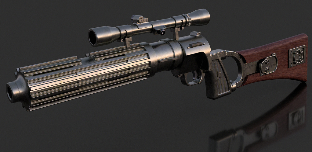 EE-3 Blaster Rifle 3D Print 74561