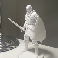 Small Elite Knight - Dark souls 3D Printing 74567