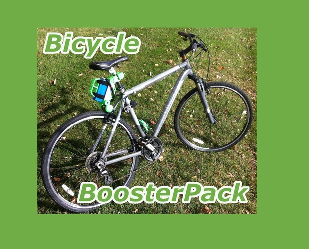 Bicycle BoosterPack 3D Print 74572