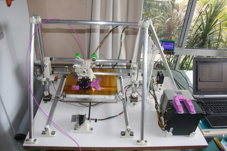 Sub33D recycled e-waste 3D printer v1.02 (large format, low cost 3D Print 74915