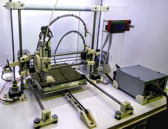 $65 full sized recycled e-waste 3D printer ( Sub33D v2.07 ) 3D Print 74946