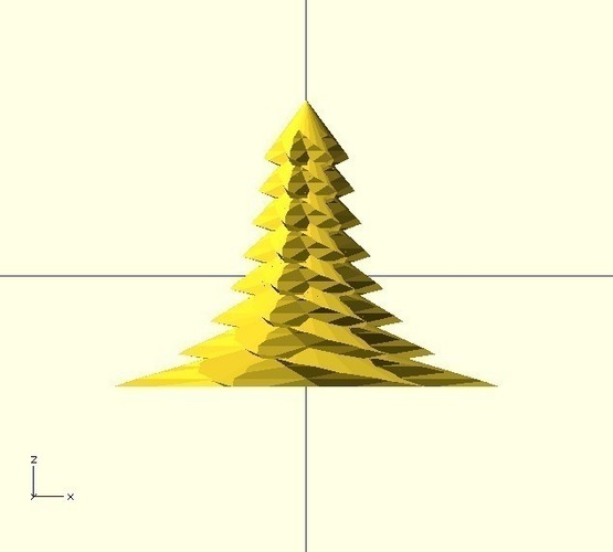 Christmas Tree Customizer - Sapin de Noel 3D Print 75338