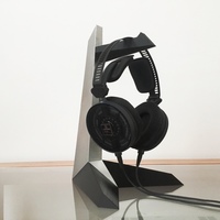 Small Tantō Headphone Stand 3D Printing 75705
