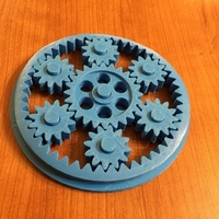 Small Ava's Gear Toy 2 3D Printing 75898