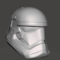 Small Stormtrooper EP7 helmet wearable  3D Printing 75994
