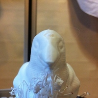 Small Three Eyed Crow 3D Printing 76232