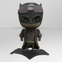 Small Batman V Superman Dawn of Justice Bat Brown Coat  3D Printing 76531