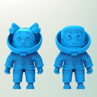 Small Little astronaut 3D Printing 76569