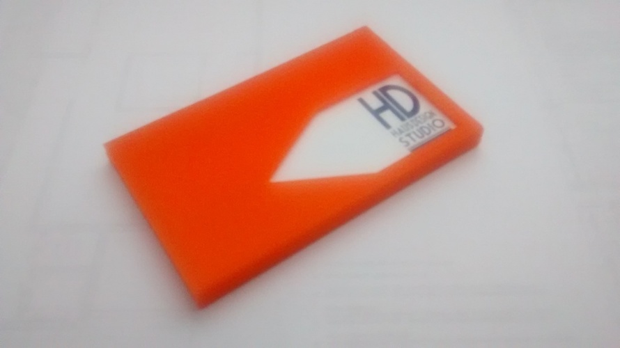 Business Card Holder 3D Print 76673