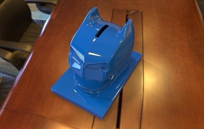 2 bat-helm banks 3D Print 77152