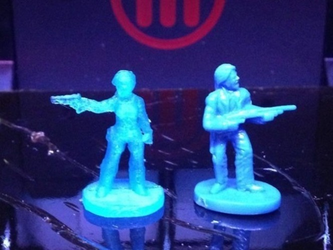 Resident Evil player pieces for Zombies!!! 3D Print 77870