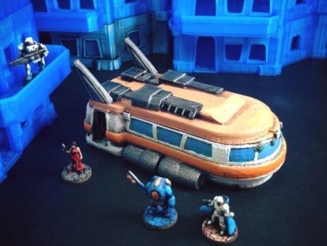 Space Bus (15mm scale) 3D Print 77882