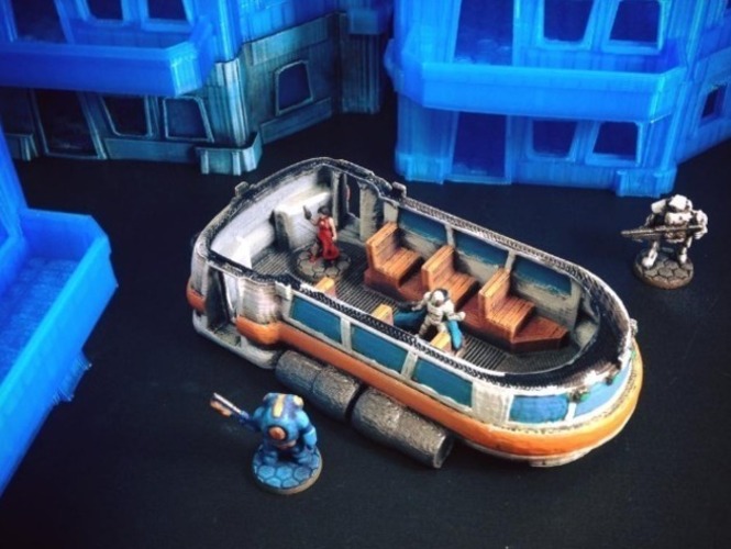 Space Bus (15mm scale) 3D Print 77883