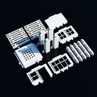 Small ​Printable Architectural Kit Free Sample 3D Printing 7794