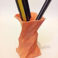Small Poly Wrapped Vase 3D Printing 78140