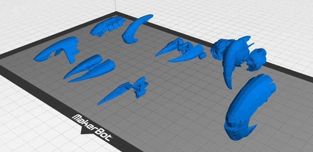 Eve Online - Amarr Frigates 3D Print 78167