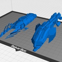 Small Eve Online - Minmatar Destroyers 3D Printing 78172