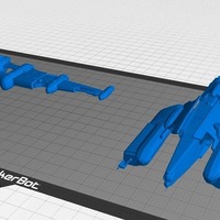 Small Eve Online - Gallente Destroyers 3D Printing 78176