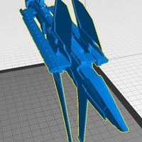 Small Eve Online Minmatar Battleship Collection 3D Printing 78195