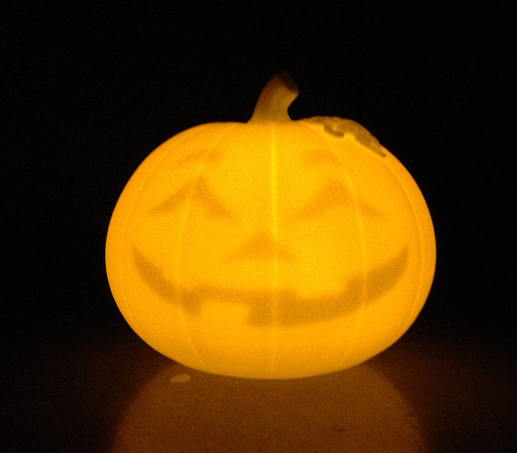 Smiley Jack O Lantern 3D Print 7856 Smiley Jack O Lantern 3D Print 7856