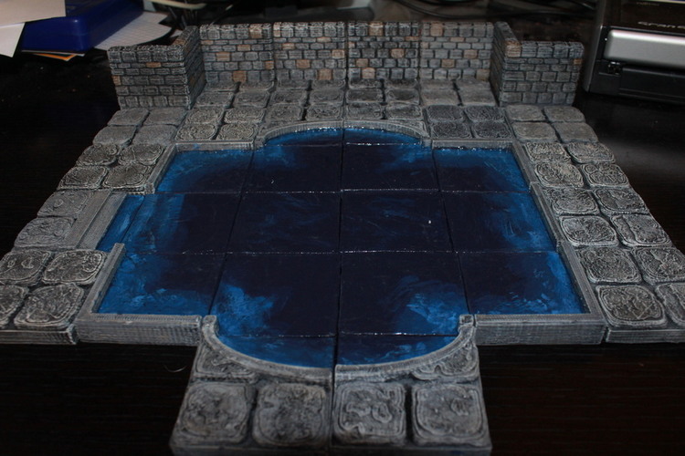 OpenForge Stone and Concrete Pool 3D Print 78560